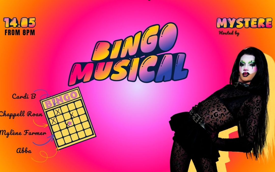 Bingo Musical – Drag game – With Mystère